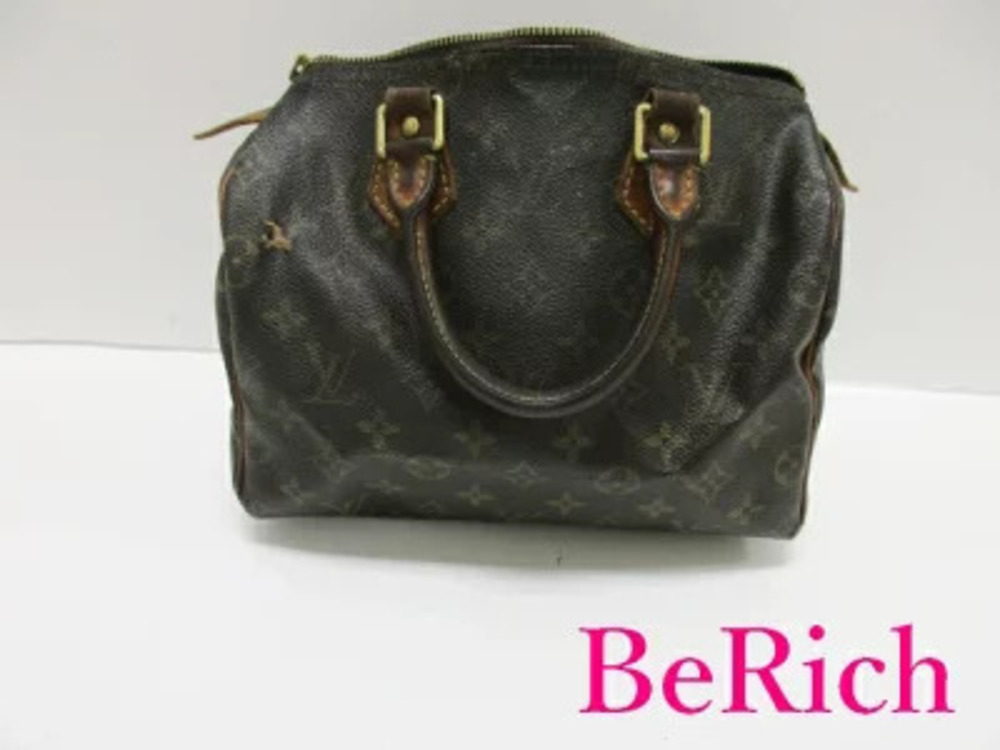 Louis Vuitton Speedy Handbag Monogram LV Boston Bag Shoulder
